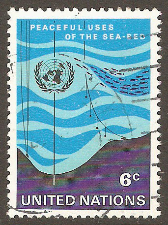 United Nations New York Scott 215 Used